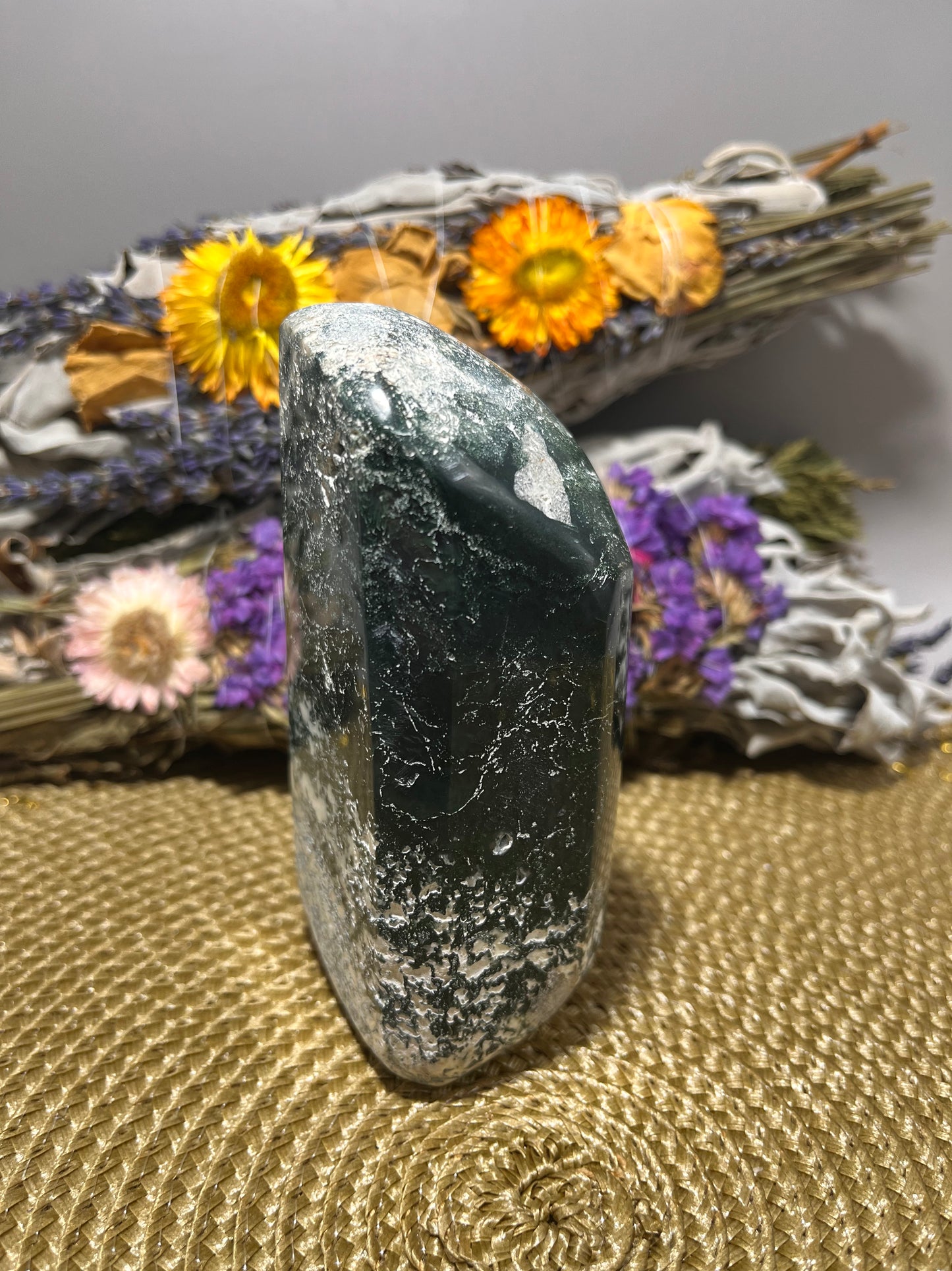 Moss Agate Freeform