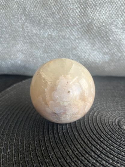Flower Agate Sphere
