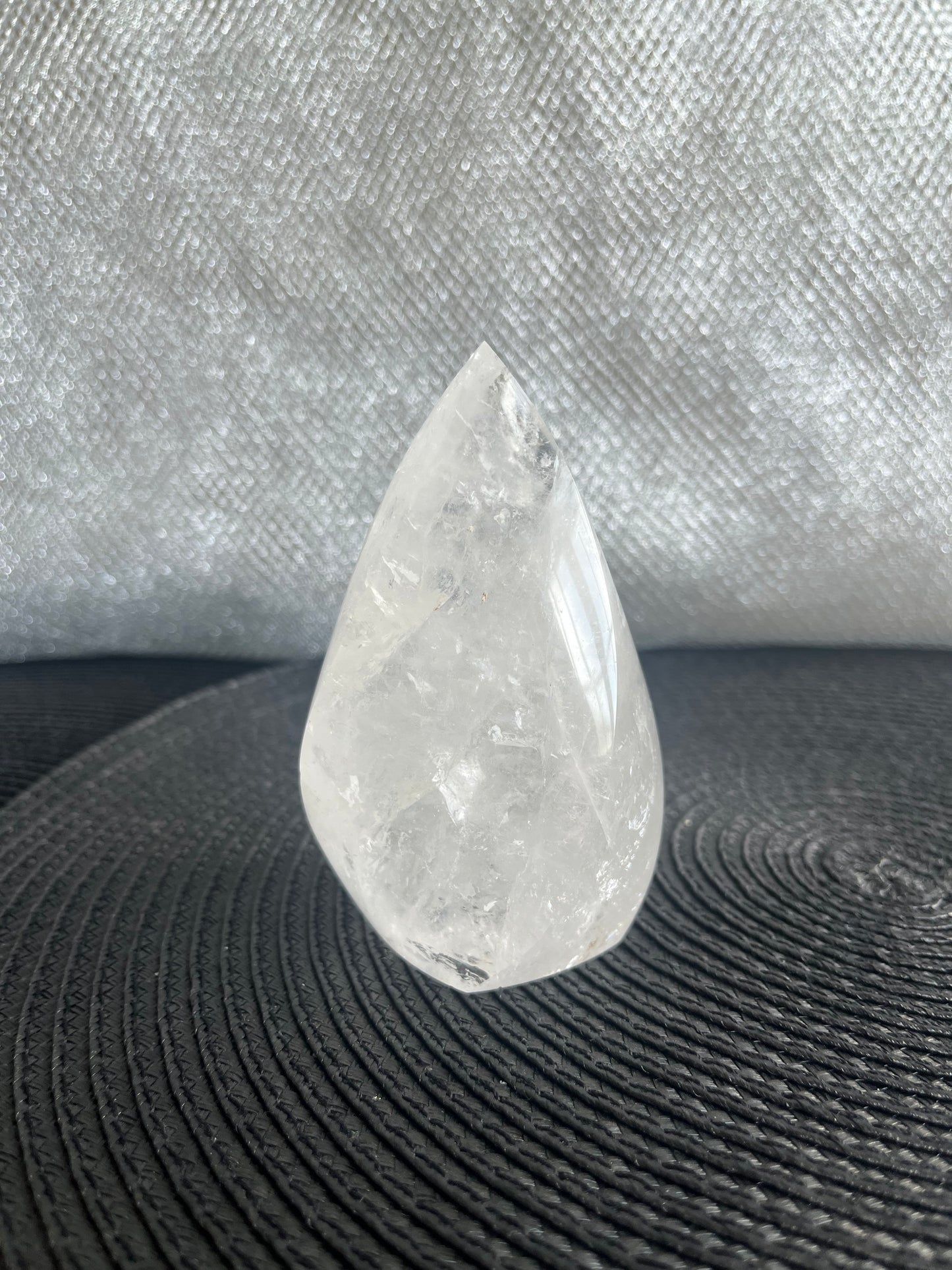 Clear Quartz Flame