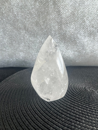 Clear Quartz Flame