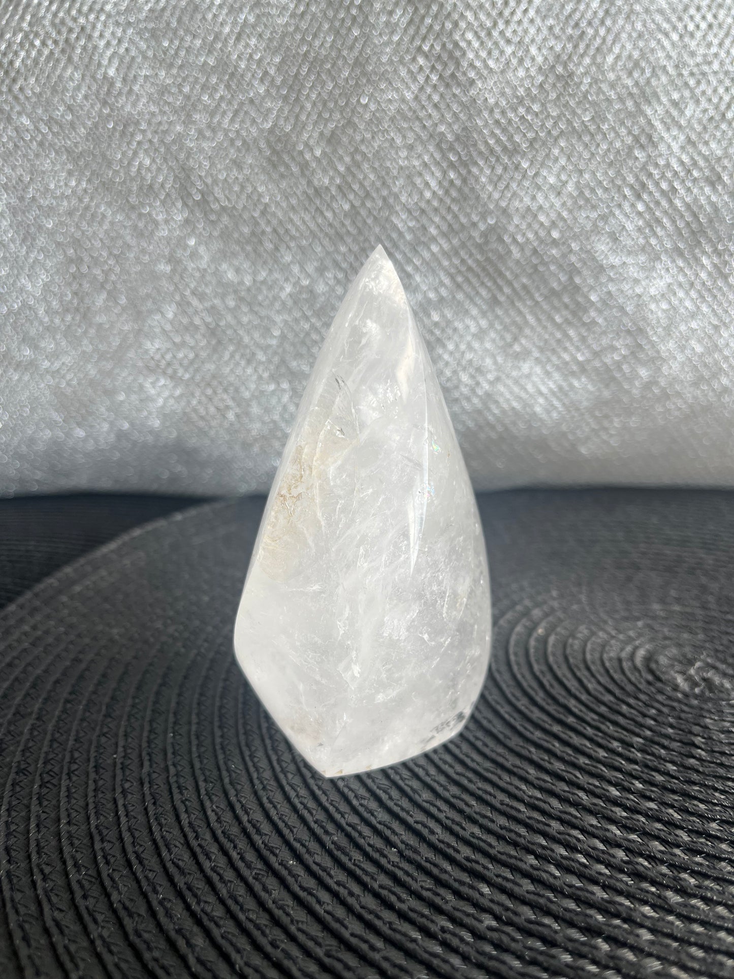 Clear Quartz Flame