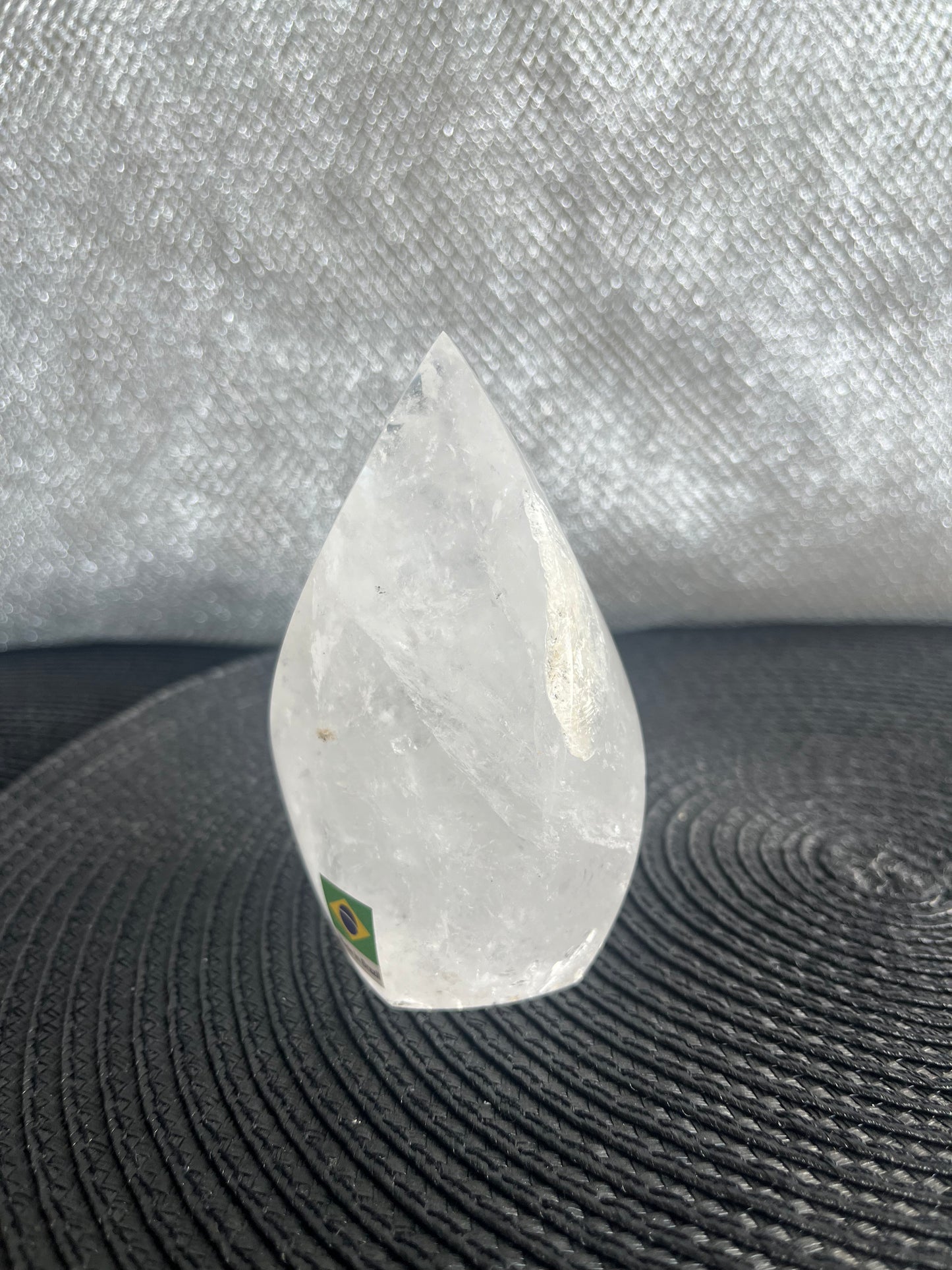 Clear Quartz Flame