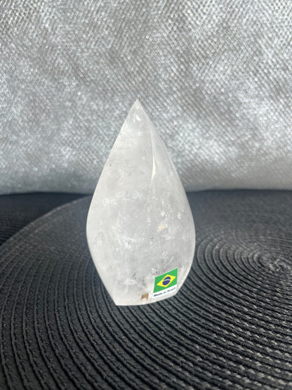 Clear Quartz Flame