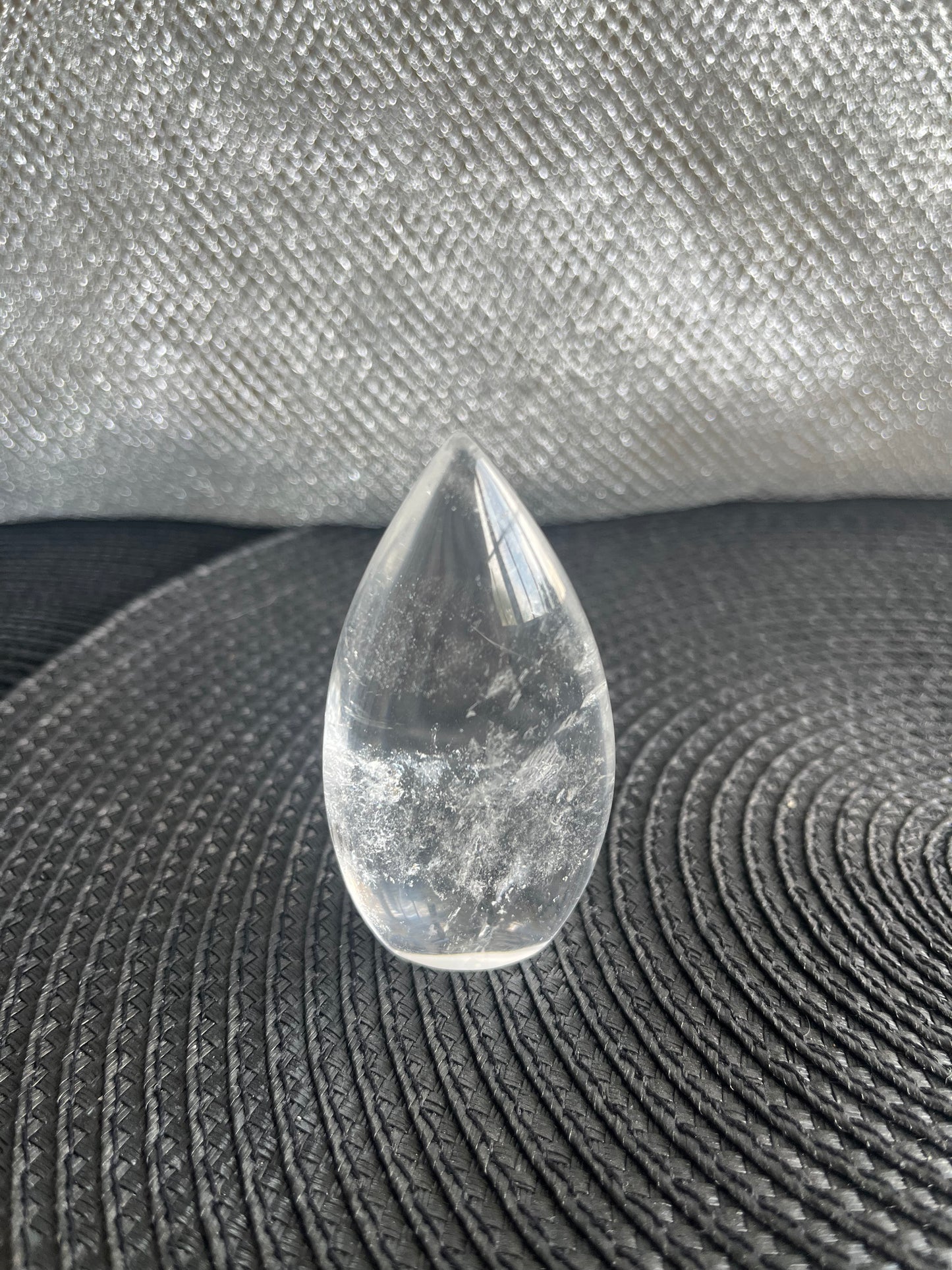 Clear Quartz Flame