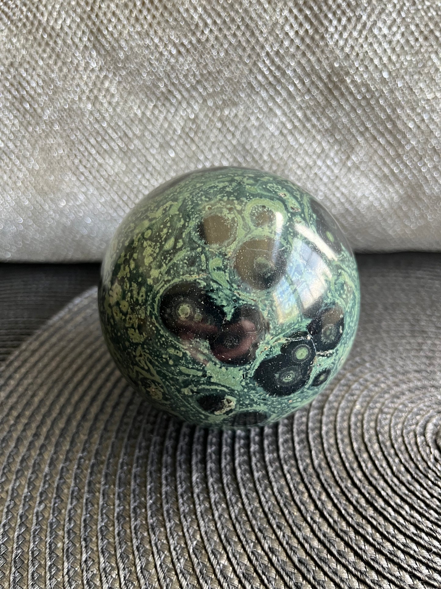 Kambaba Jasper Sphere