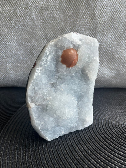 Botryoidal Fluorite in Quartz