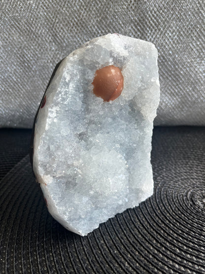 Botryoidal Fluorite in Quartz