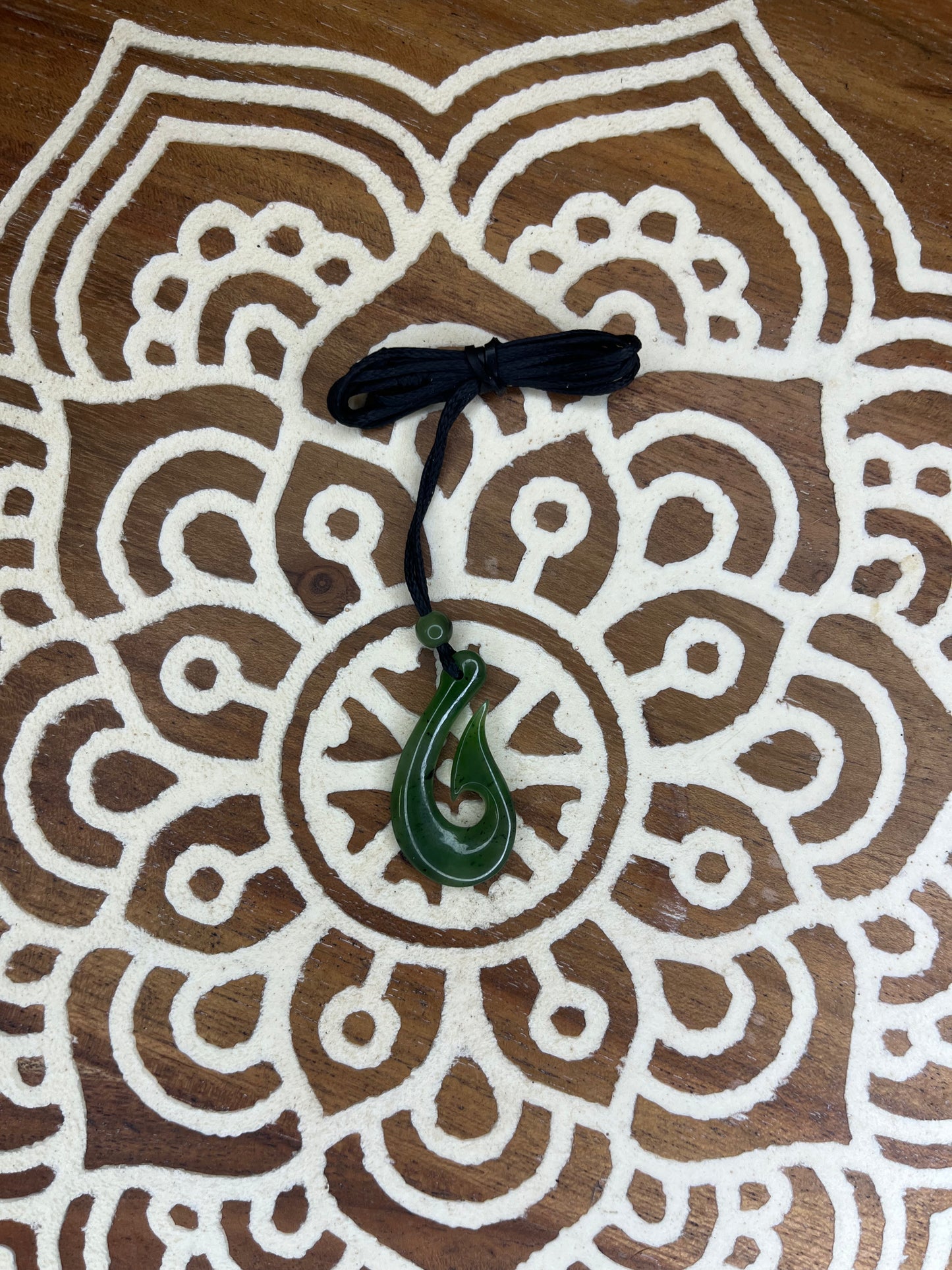 Pounamu Fish Hook