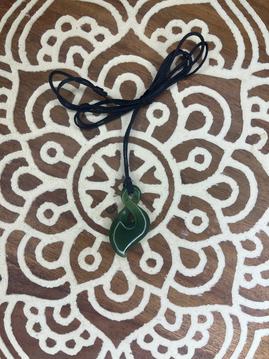 Pounamu Twist Pendant