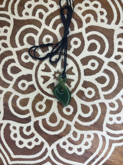 Pounamu Twist Pendant