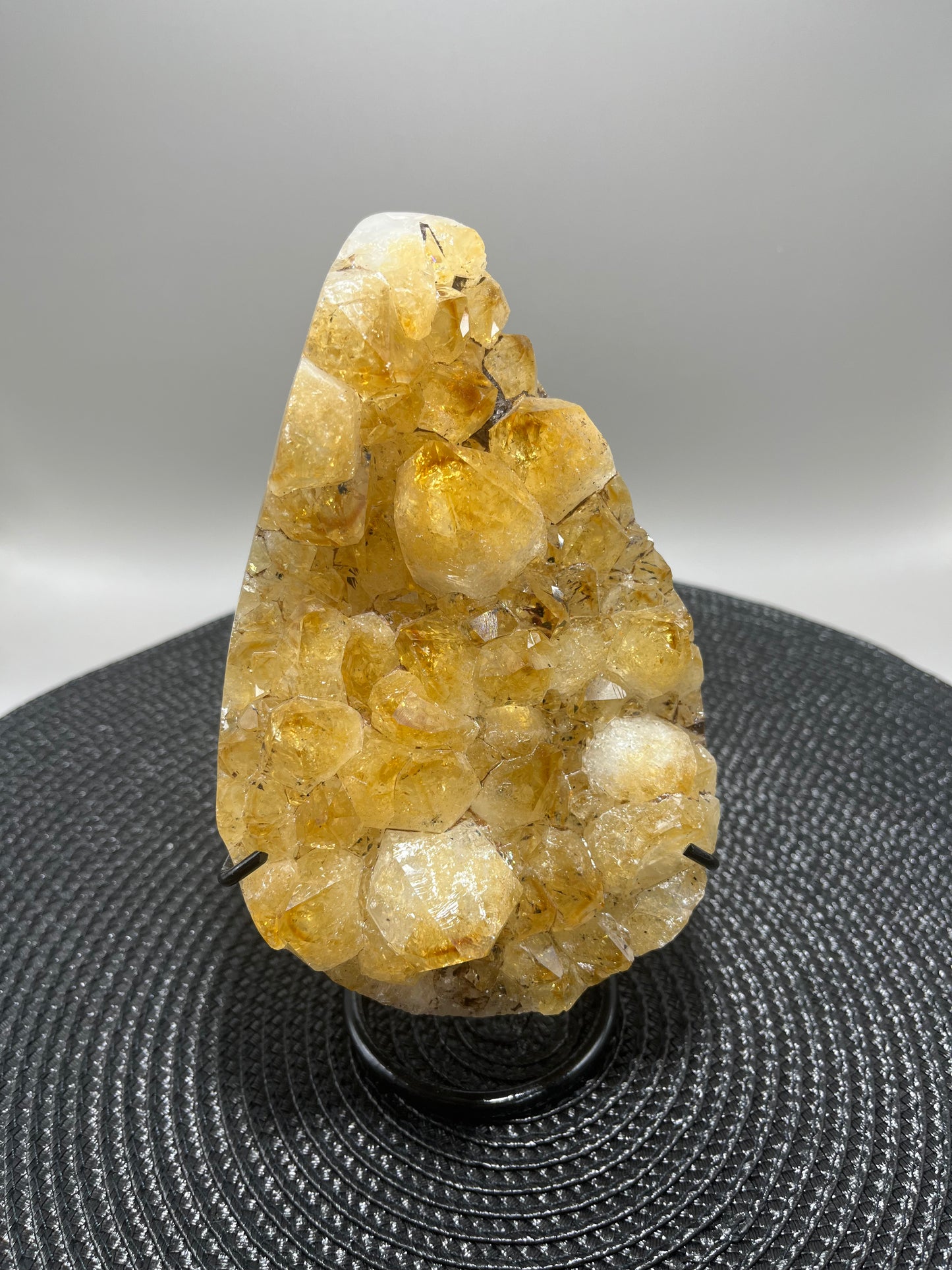 Citrine Cluster w/stand