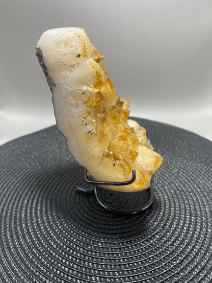 Citrine Cluster w/stand