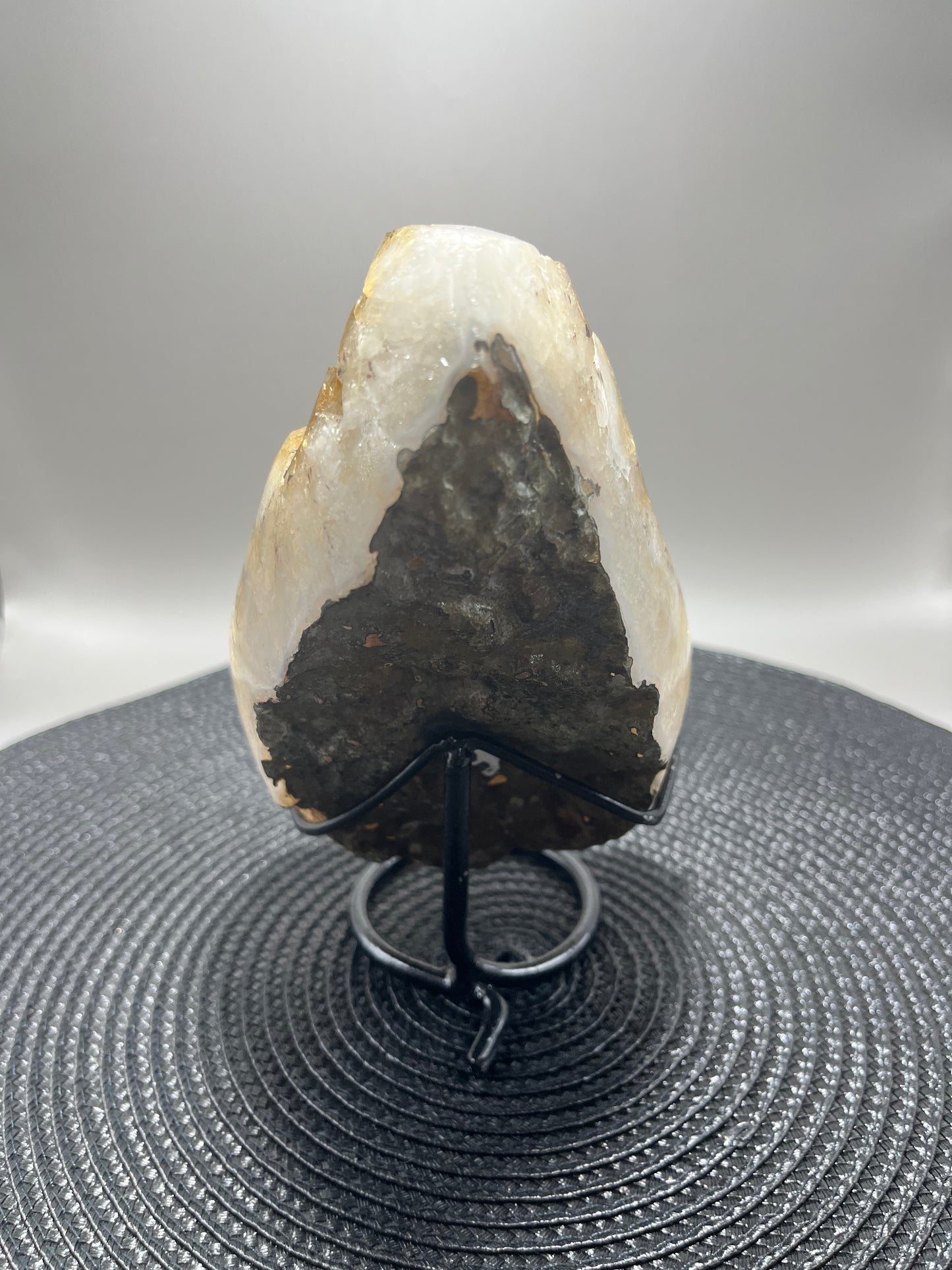 Citrine Cluster w/stand