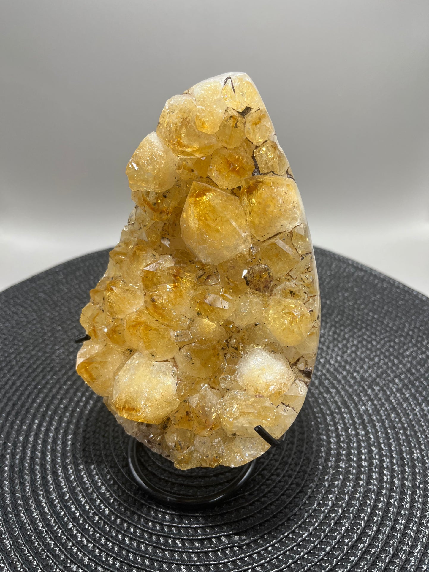 Citrine Cluster w/stand