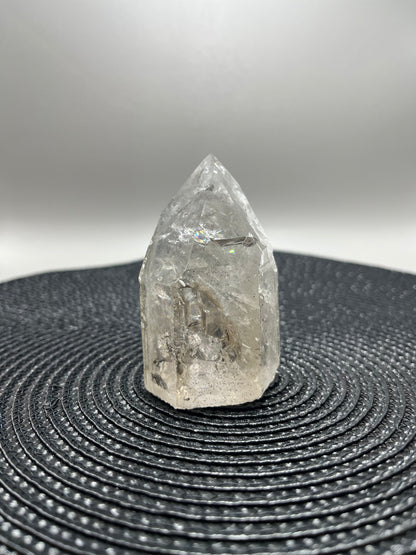 Quartz Point - with Rainbows