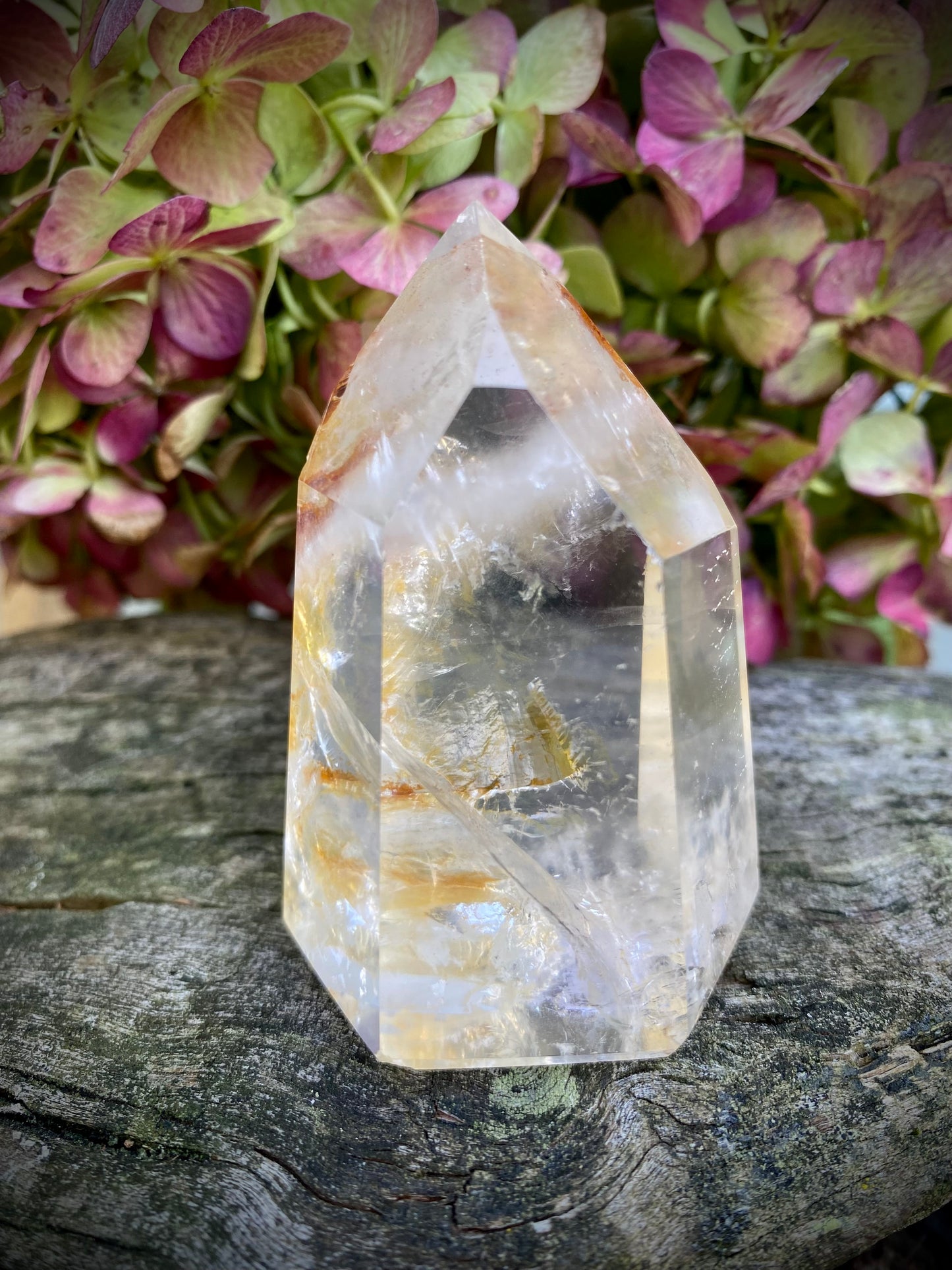 Golden Healer Quartz Point -Small