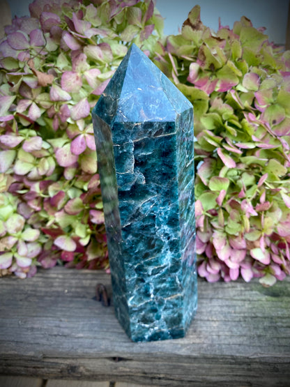 Blue Apatite Tower