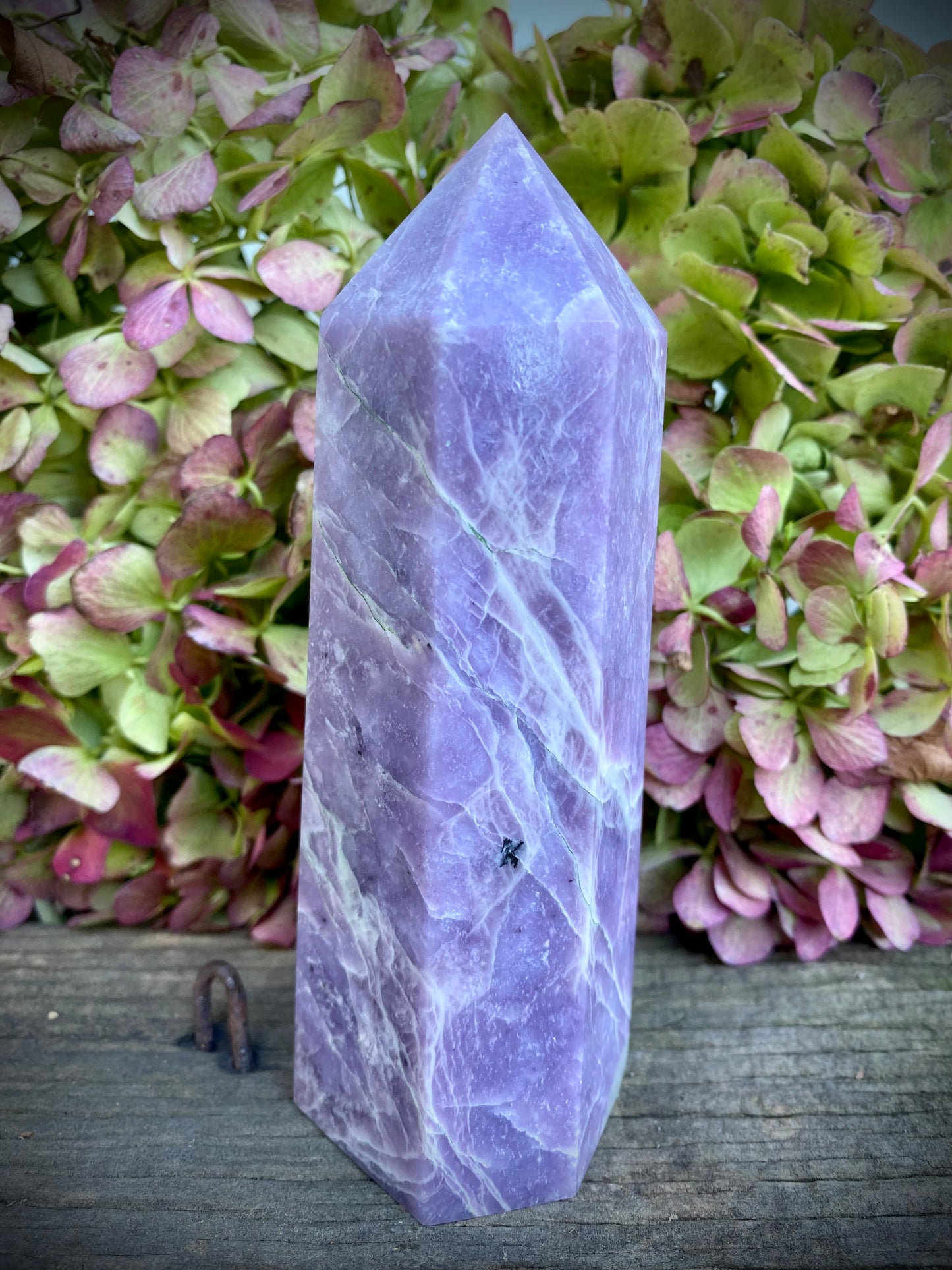 Lilac Lepidolite Tower