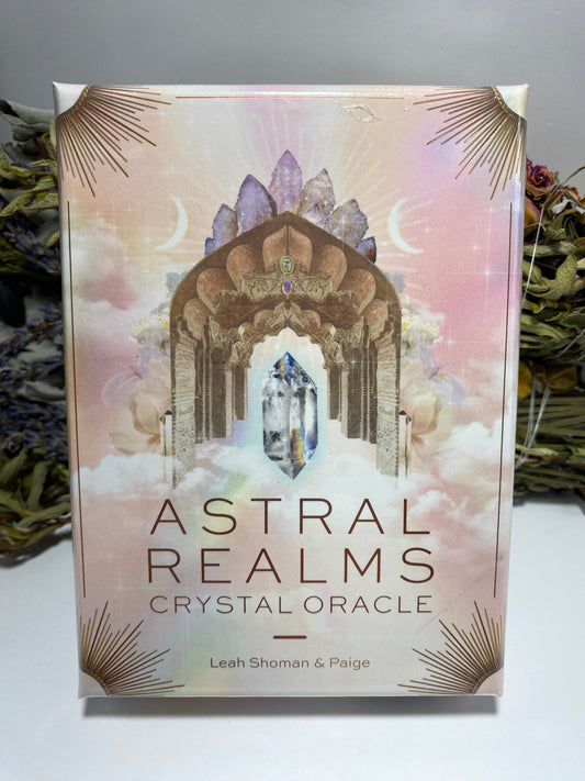 Astral Realms Crystal Oracle Cards