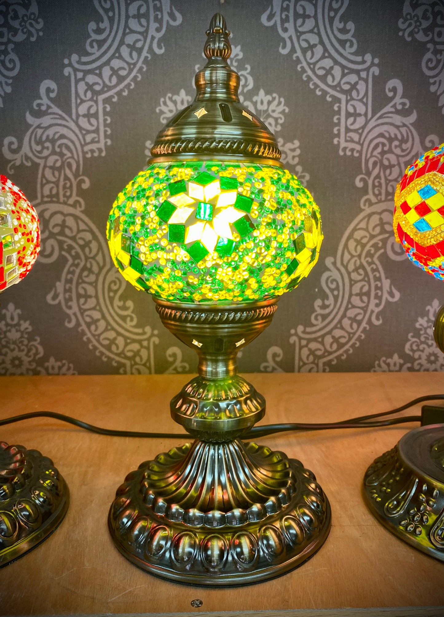 Handmade Turkish Mosaic Table Lamp